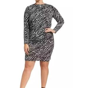 PLUS Size 2X | MICHAEL KORS Figure Flattering Stretch Knit Dress | NEW with Tags